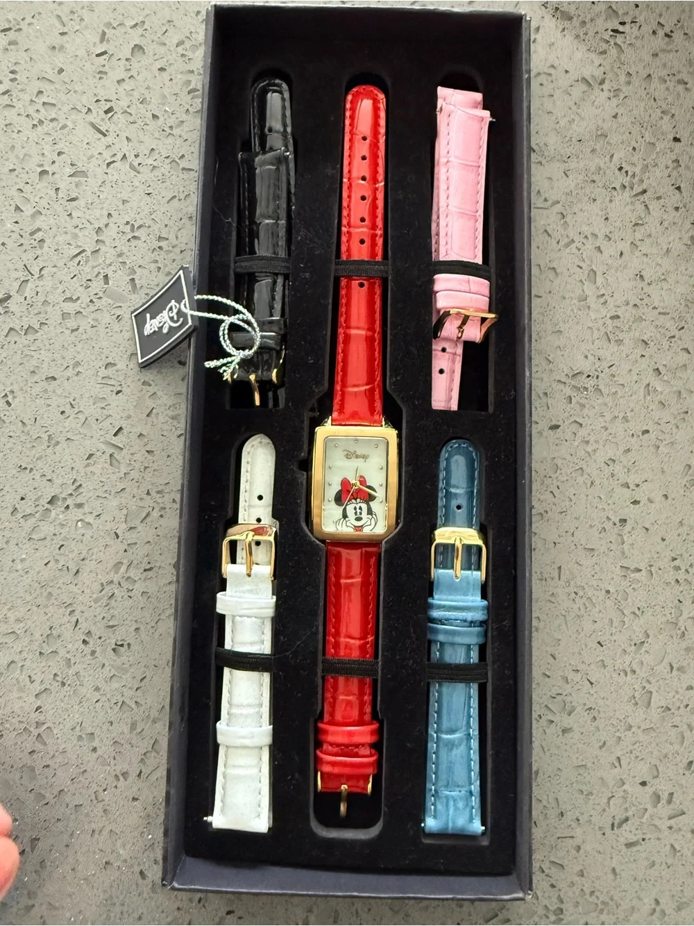 Women’s Disney Minnie Mouse Interchangeable Watch Gift Set – New in Box